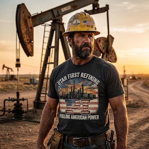 Camiseta para trabajadores de plataformas petrolíferas / Regalo para trabajadores del sector petrolero / Camiseta para trabajadores de plataformas petrolíferas / Regalo para ingenieros petroleros