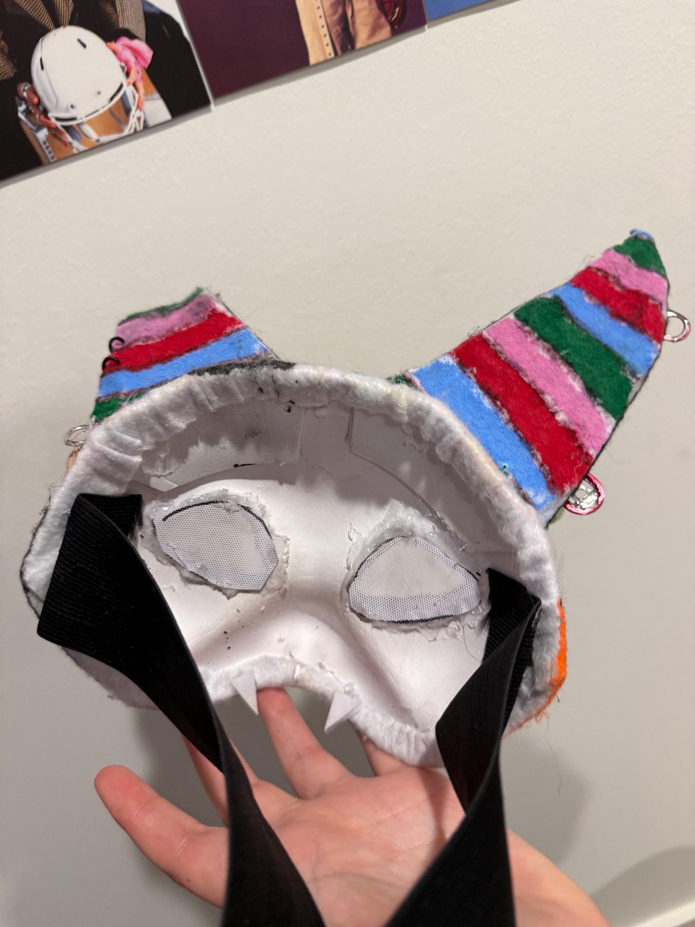 Alien Cat Mask Therian Decorated Heavily. - Etsy