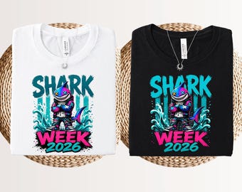Shark week 2026 retro great white shark tshirt, cool shark lover gift, oceancore sealife tee, shark attack shirt, marine life gifts
