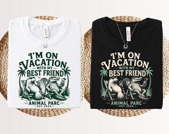 I'm On Vacation With My Best Friend Shirt | Manatee Shirt | Oceancore Sealife | Marine Biology | Wildlife Biologist | Marine Life Tee