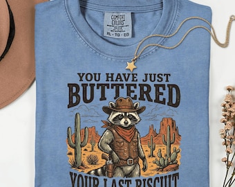 Camiseta "Unté tu última galleta" — divertido meme del oeste, regalo para concierto country