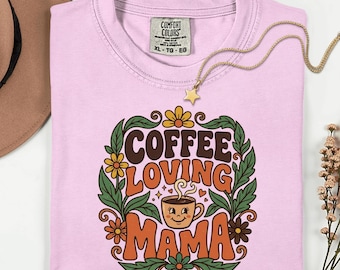 Camiseta de mamá rockera "Criando a mis criaturas salvajes" — regalo de cumpleaños para madres de niños