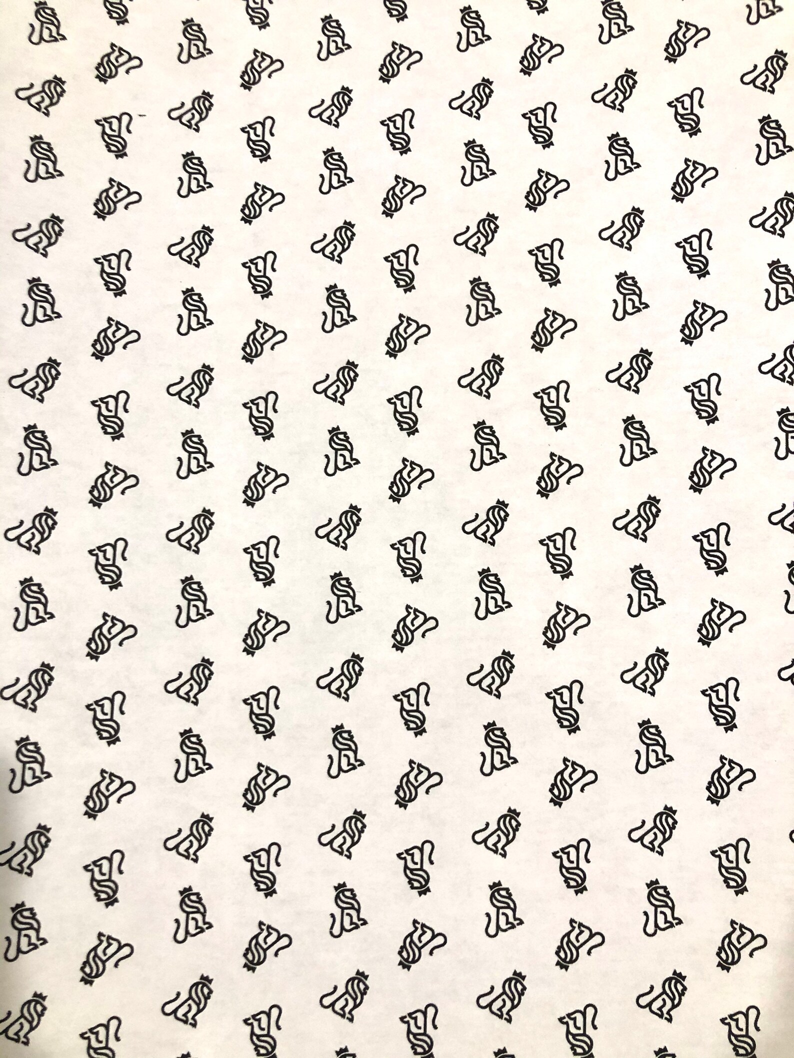 Glory Lion Wrapping Paper Lion Wrapping Paper Gift Wrap Etsy