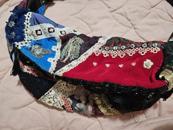Handmade patchwork fanny pack - image 2