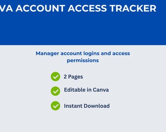 VA Account Access Tracker | Kundenlogin-Manager (Digitaler Download)