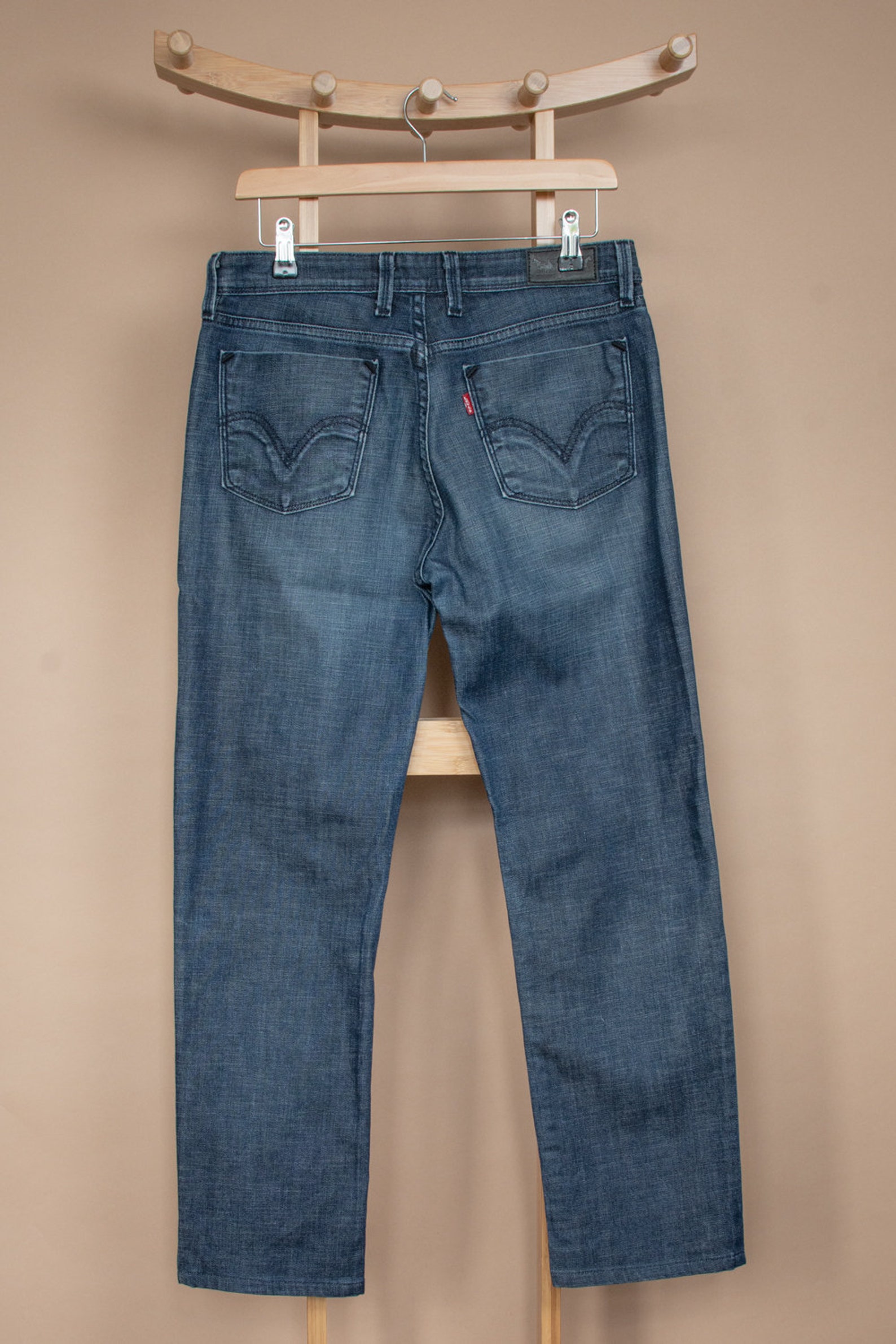 Levi 627 Jeans Straight Zip Fly Blue Vintage Women's | Etsy