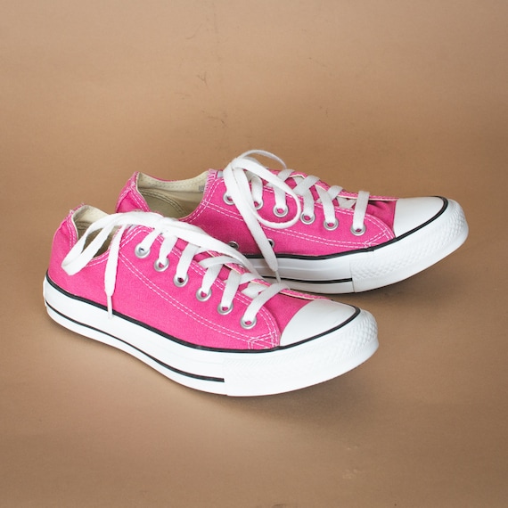 Vintage Converse All Star Sneakers Lo Pink Trainers Unisex UK 5.5 EUR 38 US 7.5 Vintage Converse All Star Sneakers Lo Pink Trainers Unisex UK 5.5 EUR 38 US 7.5