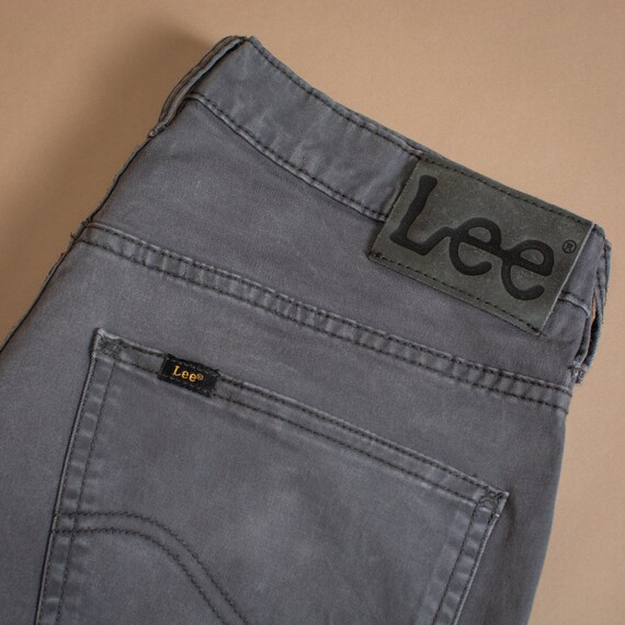 lee gray jeans
