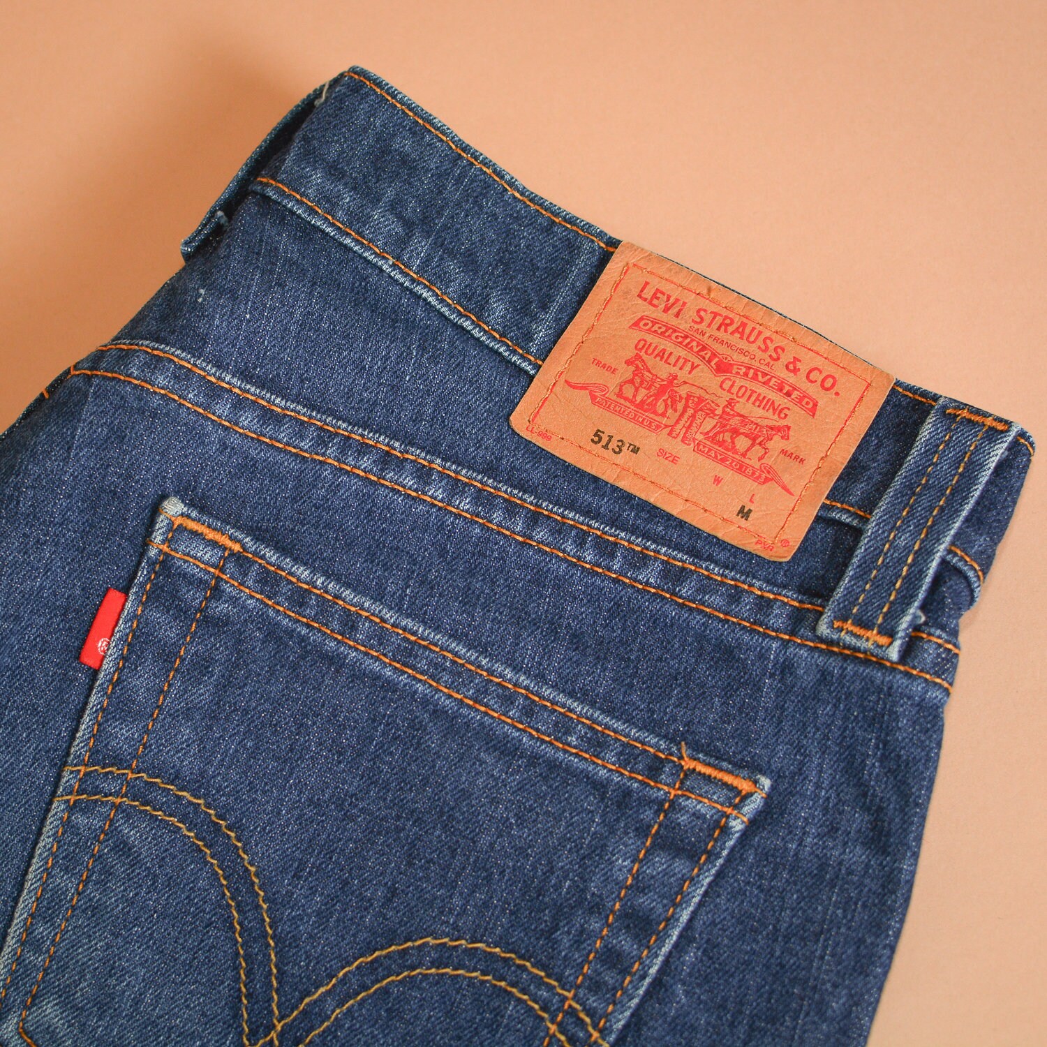 Levi 513 Jeans Bootcut Zip Fly Blue Vintage Women's | Etsy