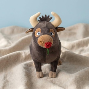 テディベア:Ferdinand(フェルディナン) Ferdinand the Bull Toy - Etsy