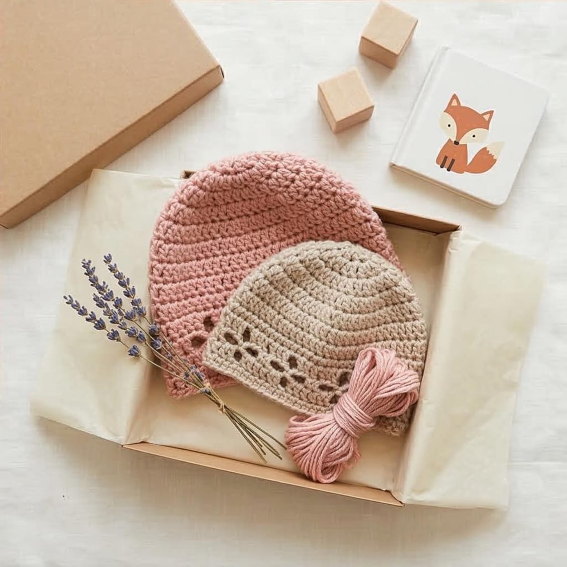 Easy Crochet Baby Hat Pattern – Newborn Beanie PDF, Beginner Crochet ...