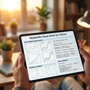Comprehensive Matplotlib Python Guide | 100+ Page Data Science Visualization Cheat Sheet | Jupyter Notebook PDF Tutorial & Code image 3