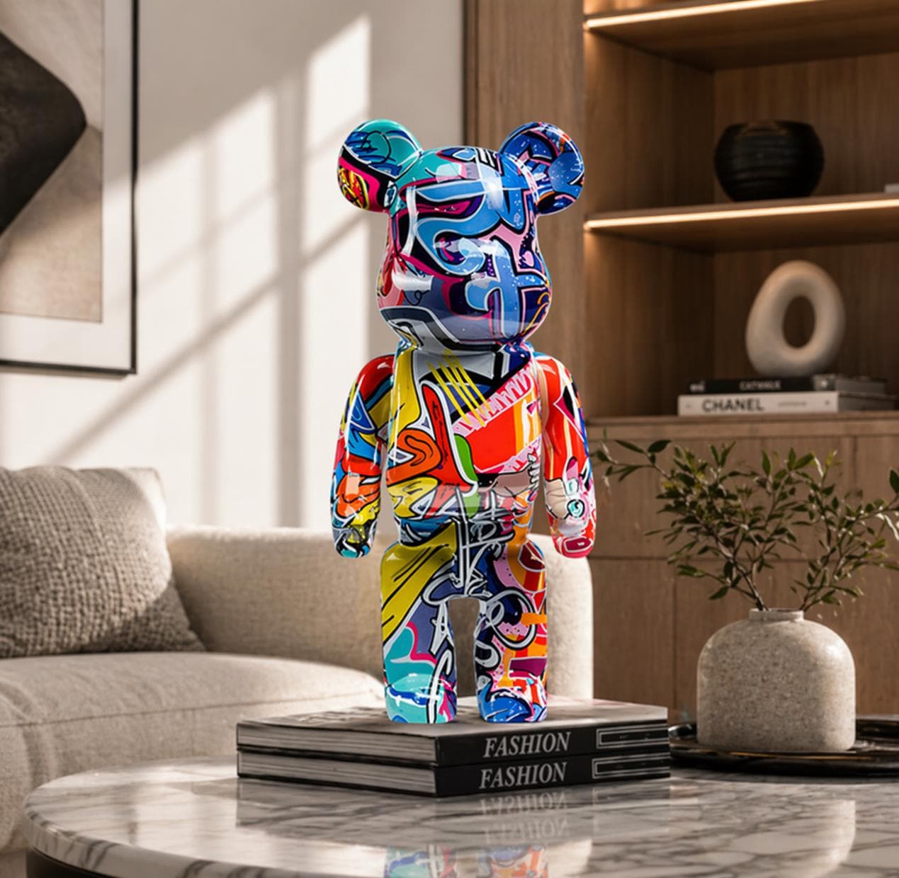 Graffiti bear statue - Etsy 日本