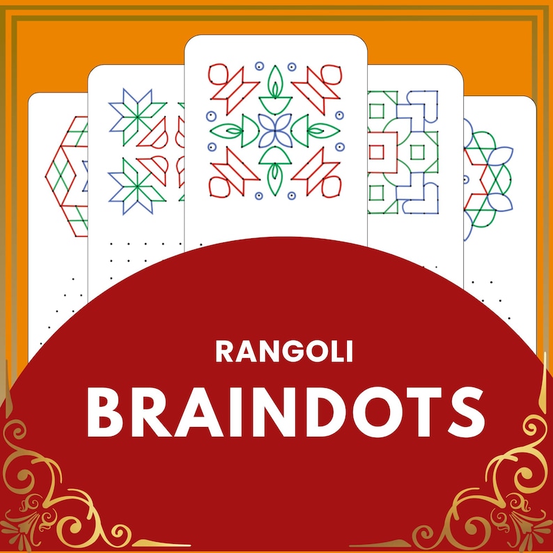 The Word Rangoli Rangoli Dot Pattern Printable | Traditional Indian Rangoli Designs ...