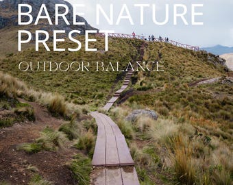 Bare Nature Presets - Outdoor Balance (5er Pack)