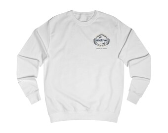 motive diamond logo Sweatshirt | minimalist geometric emblem, chest print