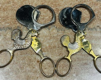 Vintage Egg Cutter, Antique Scissors French English Europe Vintage