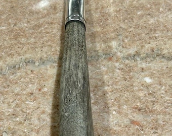 Vntg Mexiko Sterling Silber und Palisander Soßenkelle R.J. 24,5 Gr. 13 cm