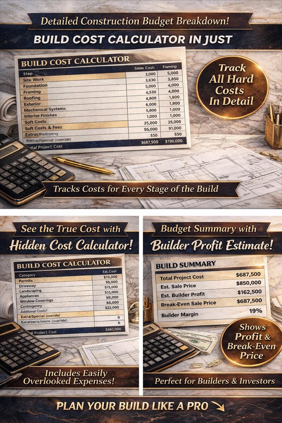 Custom Home Build Cost Calculator | House Construction Budget ...