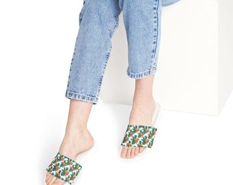 Pineapple Damsandaler med avtagbara remmar