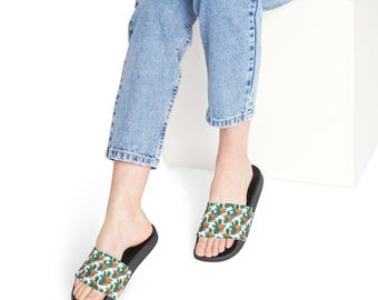 Women's Pineapple Removable-Strap Sandals