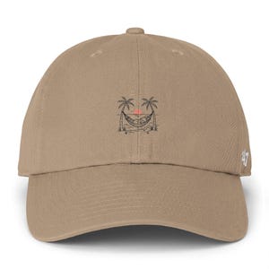 ビーチの清掃用キャップ付きハンモック