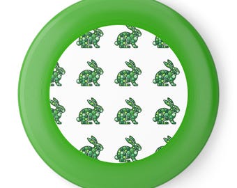 Frisbee Wham-O con estampado de conejito (10,875 pulgadas)