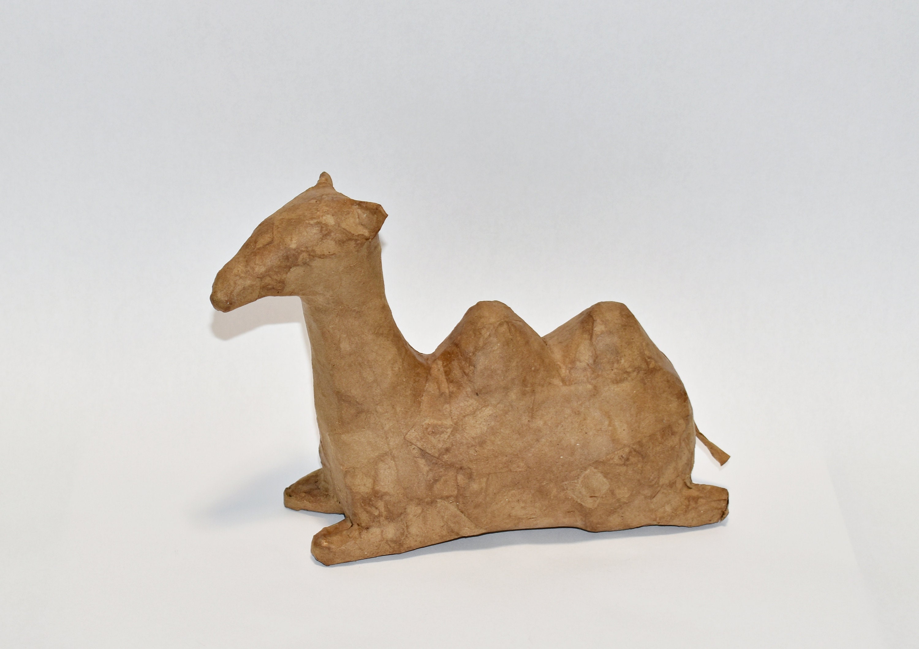 Paper Mache Form Camel Animal Art Sculpture DIY Paint It Etsy
