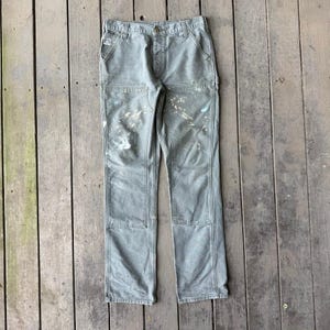 Carhartt Paint Splatter Pants - Etsy