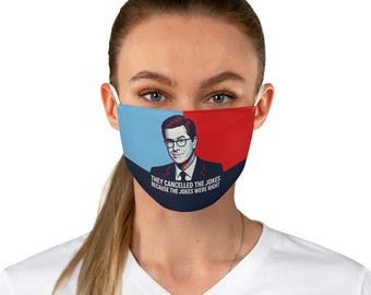 Mascarilla "Cancelaron los chistes" / Mascarilla de resistencia de Stephen Colbert / Artículos de protesta "No a los reyes" / Anti Trump / Mascarilla "Cancelado por cobardes"