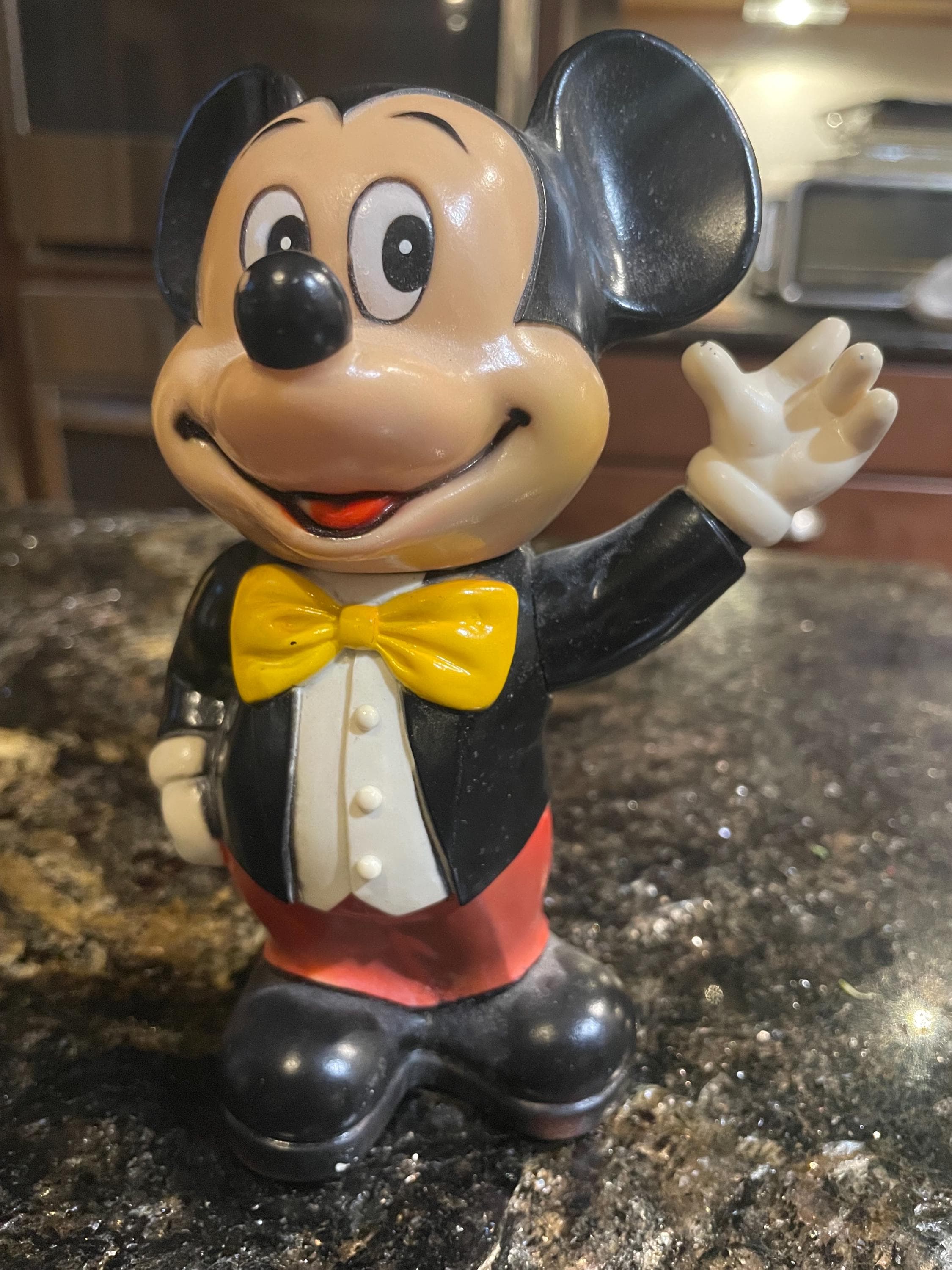 Vintage Mickey Bank - Etsy