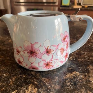 Alfred brand sweet teapot with steeper insert.