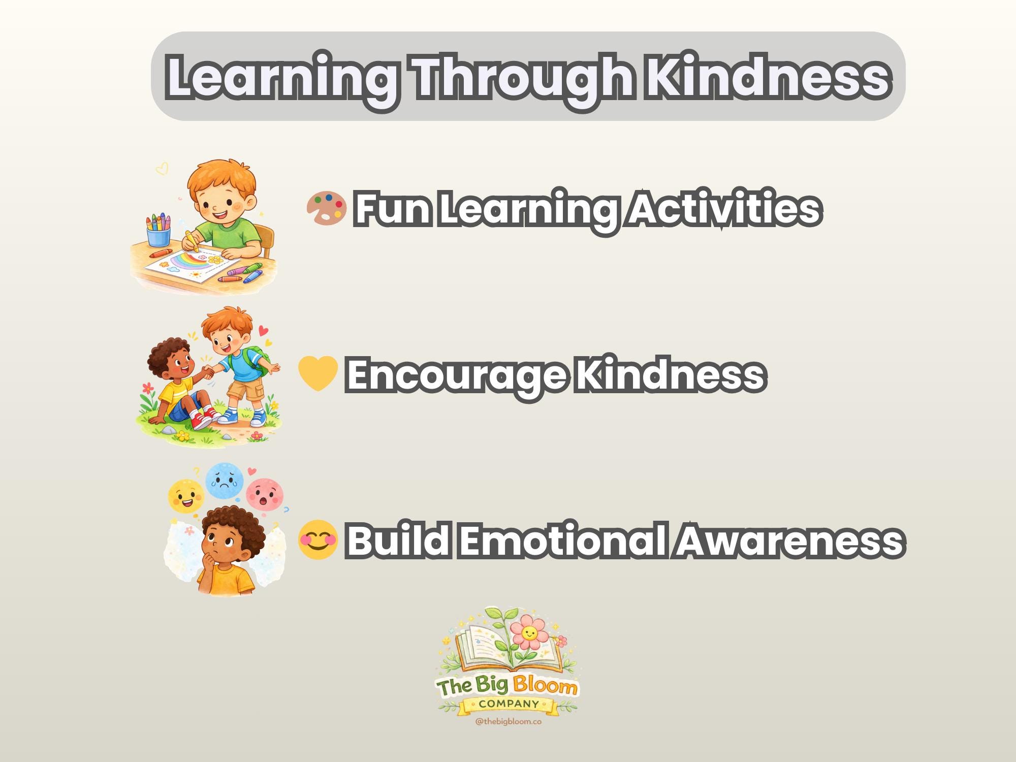 Kindness Coloring Pages Workbook | Anti Bullying SEL Activities for ...