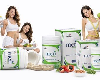 6 x Meri Herbal Softgel natürliche Pflanzenextrakte 30 Stück neu versiegelt