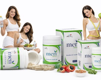 2x Meri Herbal Softgel natürliche Pflanzenextrakte 30 Stück neu versiegelt