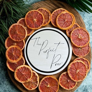 Dehydrated Grapefruit Slices | Cocktail Garnish, Dried Citrus Wheels