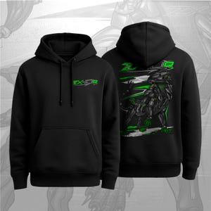 Kawasaki Ninja Zx10r Hoodie - Etsy