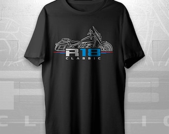 Motor-T-shirt voor BMW R18 Classic 2021-2025 fans en rijders