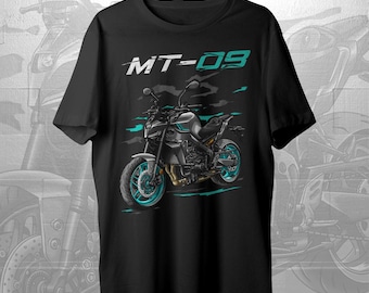Motor-T-shirt voor Yamaha MT-09 2024-2025 fans en rijders