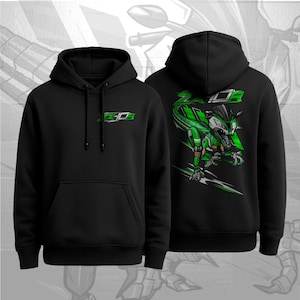 小物 graphics hooded stole Kawasaki Zx 10 Hoodie - Etsy