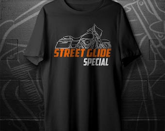Motor-T-shirt voor fans en rijders van HD Street Glide 2000-2025