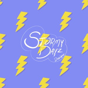 Bolt viola - motivo ripetuto senza soluzione di continuità, file digitale stampabile per scrapbooking su carta e tessuto