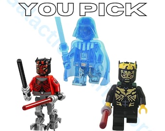 Hologram Darth Vader, Robo Legs Darth Maul, And Savage Oppress Star Wars Customs With Lightsabers