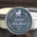 Baby Shower Favor//Set of 6 - 4 oz SoyCandle Favor//Carriage Favor//Girl Baby Shower//Boy Baby Shower//Unique Shower Favor//Chalkboard Favor