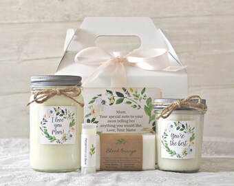 Mom Gift Box / Mother's Day Gift / Mom Birthday Gift / Spa Gift Box / Mom Personalized / Gifts for women / Mom gift from Son / I love you