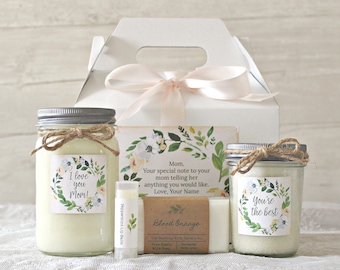 Personalized Gift for Mom / Gift Box For Mom / Mom Birthday Gift / Spa Gift Box  / Gifts for women / Mom gift from Daughter /