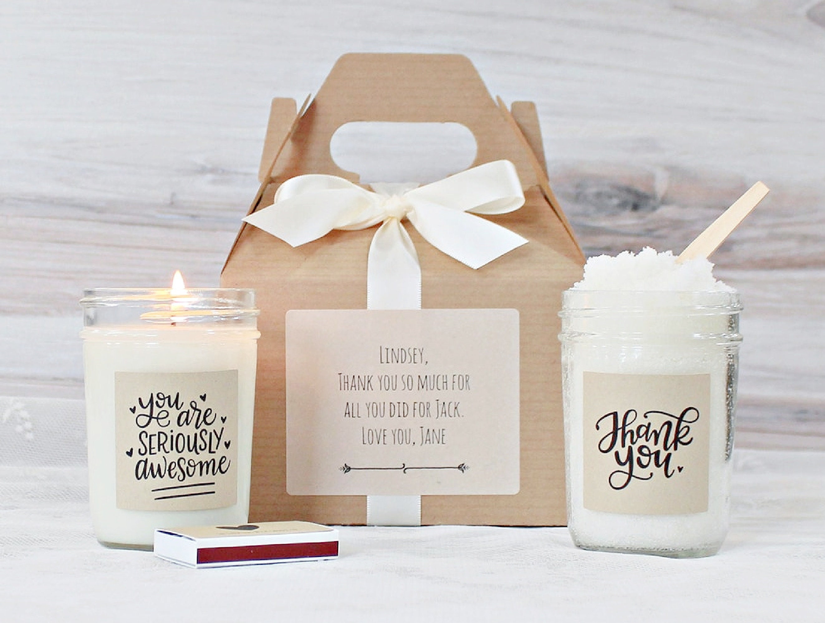 Thank You Gift Box / Appreciation Gift / Spa Gift Set