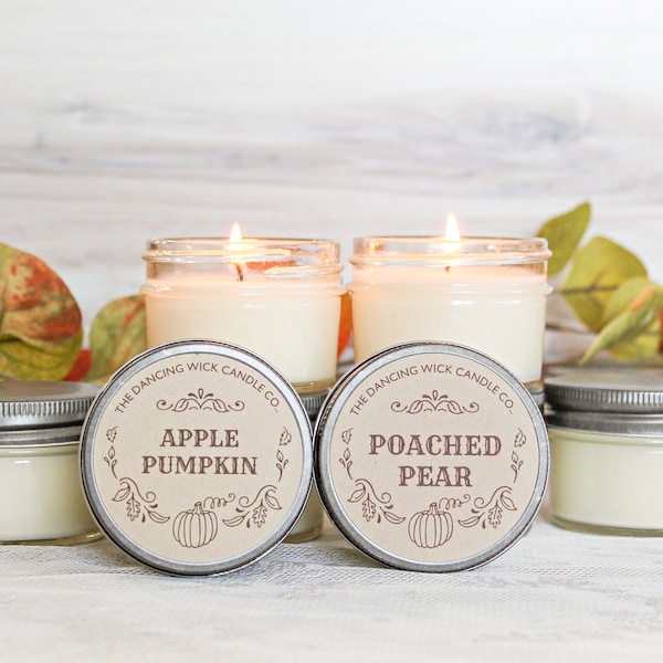 4 Oz Candle Etsy