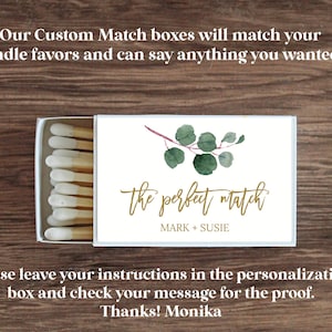 Bulk Wedding Favors for Guests / Set of 10 Candle Favors / Eucalyptus ...
