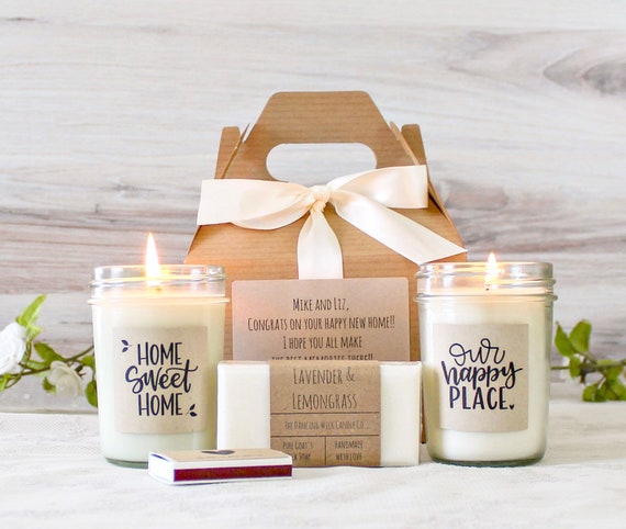 |House Warming Gift Decorating Moving House New Home Natural Home Sweet Home House Candle Unique Candle